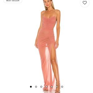 NWT REVOLVE Follie Gown in Mauve